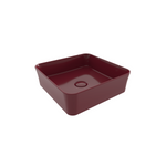 1477-072-0125 Bocchi Slim Line Kare Lavabo 38x38 cm P.Burgonya Bordosu