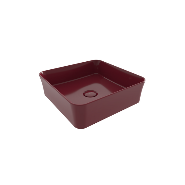 1477-072-0125 Bocchi Slim Line Kare Lavabo 38x38 cm P.Burgonya Bordosu
