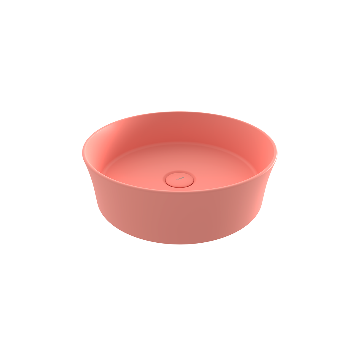 1478-032-0125 Bocchi Slim Line Yuvarlak lavabo 38 cm Mat Somon
