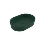 1521-027-0125 Bocchi Slim Line Oval Lavabo 55x38 cm Mat Yeşil