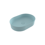 1521-029-0125 Bocchi Slim Line Oval Lavabo 55x38 cm Mat Buz Mavisi