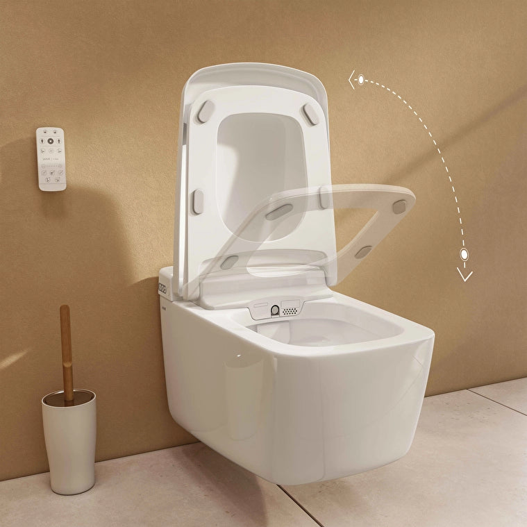 Vitra V-Care 2 Prime Akıllı Asma Klozet, Rim-ex, 62 cm