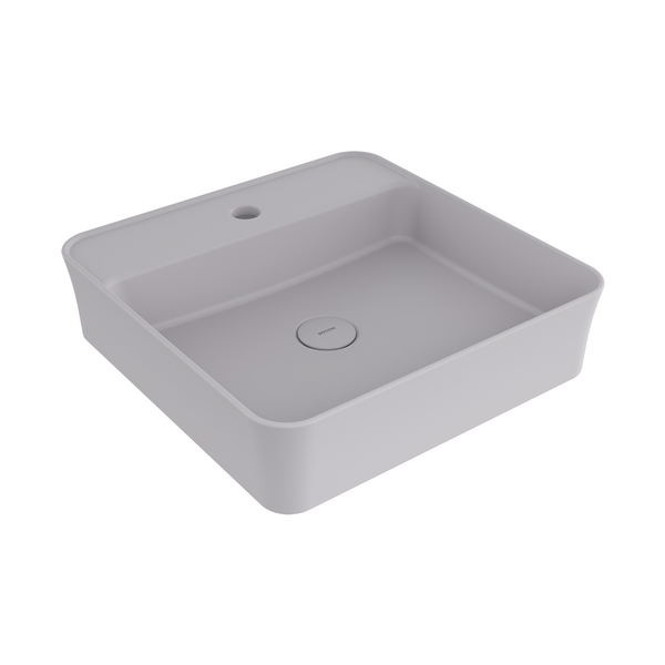 1598-006-0126 Bocchi Slim Line Kare Lavabo 45x45 cm Mat Gri
