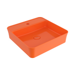 1598-012-0126 Bocchi Slim Line Kare Lavabo 45x45 cm Parlak Turuncu