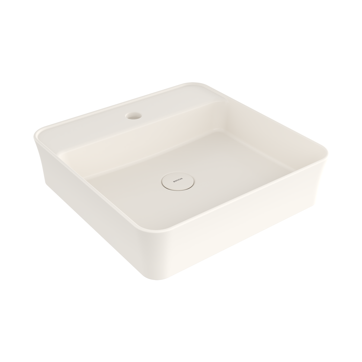 1598-019-0126 Bocchi Slim Line Kare Lavabo 45x45 cm Parlak Kırmızı