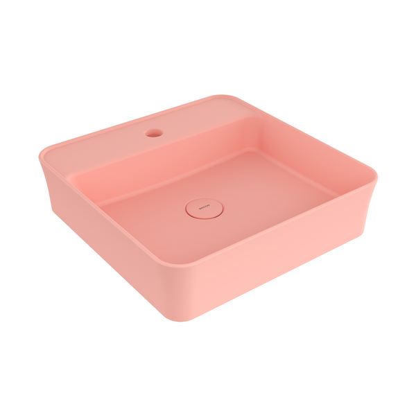 1598-032-0126 Bocchi Slim Line Kare Lavabo 45x45 cm Mat Somon