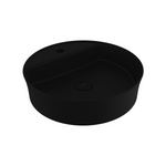 1599-004-0126 Bocchi Slim Line Yuvarlak Lavabo Mat Siyah
