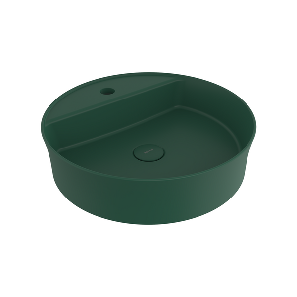 1599-027-0126 Bocchi Slim Line Yuvarlak Lavabo Mat Yeşil
