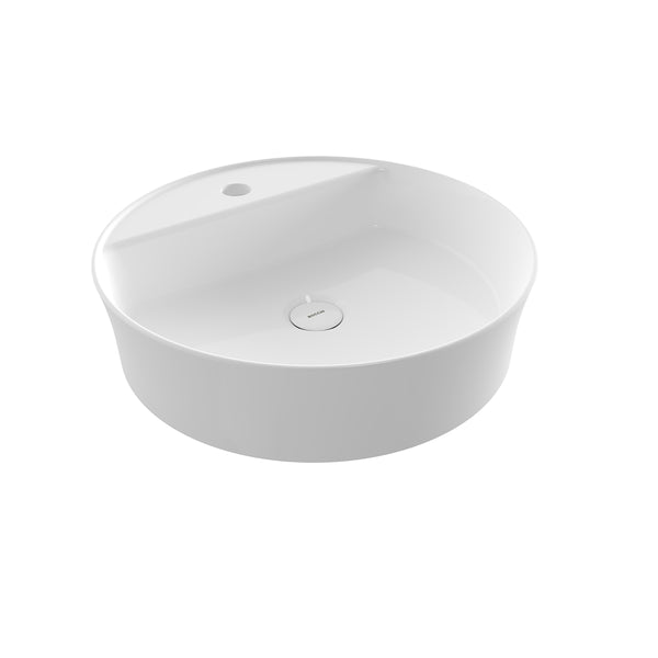 1599-061-0126 Bocchi Slim Line Yuvarlak Lavabo Parlak Beyaz