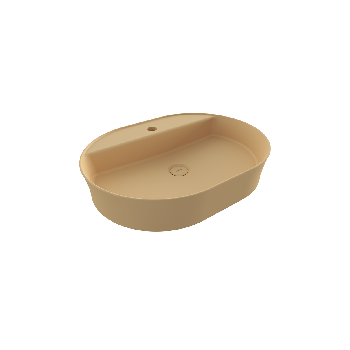 1600-011-0126 Bocchi Slim Line Oval 60x45 cm Mat Kaşmir