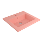 1643-032-0126 Bocchi Milano Etajerli Lavabo 50 cm Mat Somon