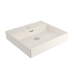 1644-014-0126 Bocchi Milano 50 cm Lavabo Batarya Delikli Parlak Bisküvi