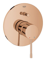 Grohe Essence New Ankastre Banyo/Duş Bataryası (Sıva Üstü Grubu), Parlak Bakır - GROHE 19285DA1