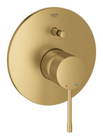 Grohe Essence New Ankastre Banyo/Duş Bataryası, Fırçalı Altın (Sıva Üstü Grubu) - GROHE 19285GN1