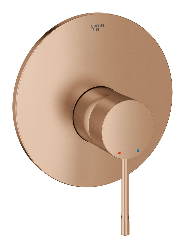 Grohe Essence New Ankastre Duş Bataryası (Sıva Üstü Grubu), Fırçalı Bakır - GROHE 19286DL1