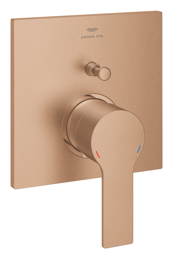 Grohe Allure Ankastre Banyo/Duş Bataryası, Fırçalı Bakır (Sıva Üstü Grubu) - GROHE 19315DL1