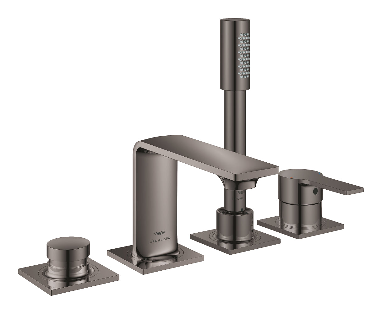 Grohe Allure 4 Delikli Ankastre Küvet Bataryası, Sert Grafit - GROHE 19316A01