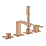 Grohe Allure 4 Delikli Ankastre Küvet Bataryası, Fırçalı Bakır - alternatif görünüm - GROHE 19316DL1