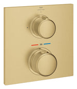 Grohe Allure Ankastre Termostatik Duş Bataryası (Sıva Üstü Grubu), Fırçalı Altın - GROHE 19380GN2