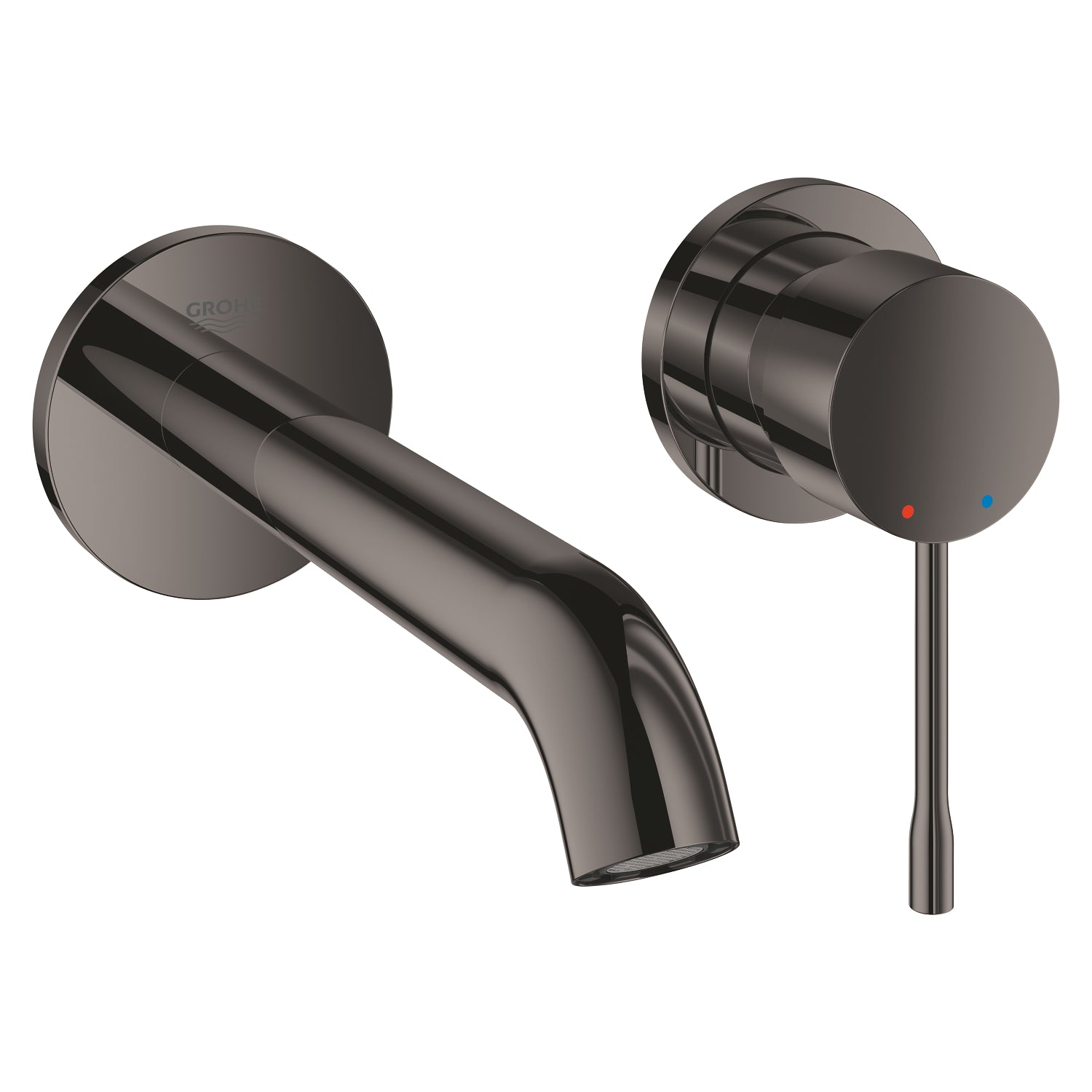 Grohe Essence New Duvardan Ankastre Lavabo Bataryası (Sıva Üstü Grubu), Sert Grafit - alternatif görünüm - GROHE 19408A01
