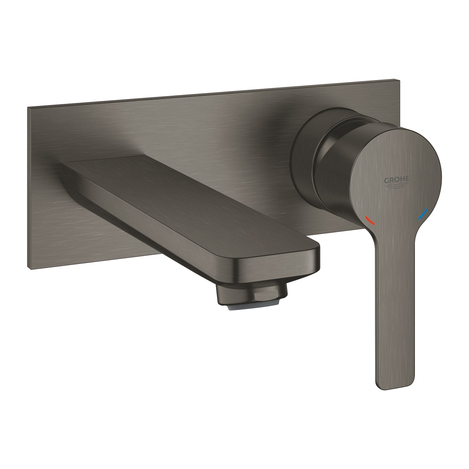 Grohe Lineare İki Delikli Ankastre Lavabo Bataryası (Sıva Üstü Grubu), Fırçalı Sert Grafit - alternatif görünüm - GROHE 19409AL1