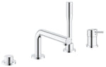 Grohe Concetto Dört Delikli Ankastre Küvet Bataryası (Sıva Üstü Grubu) - GROHE 19576002