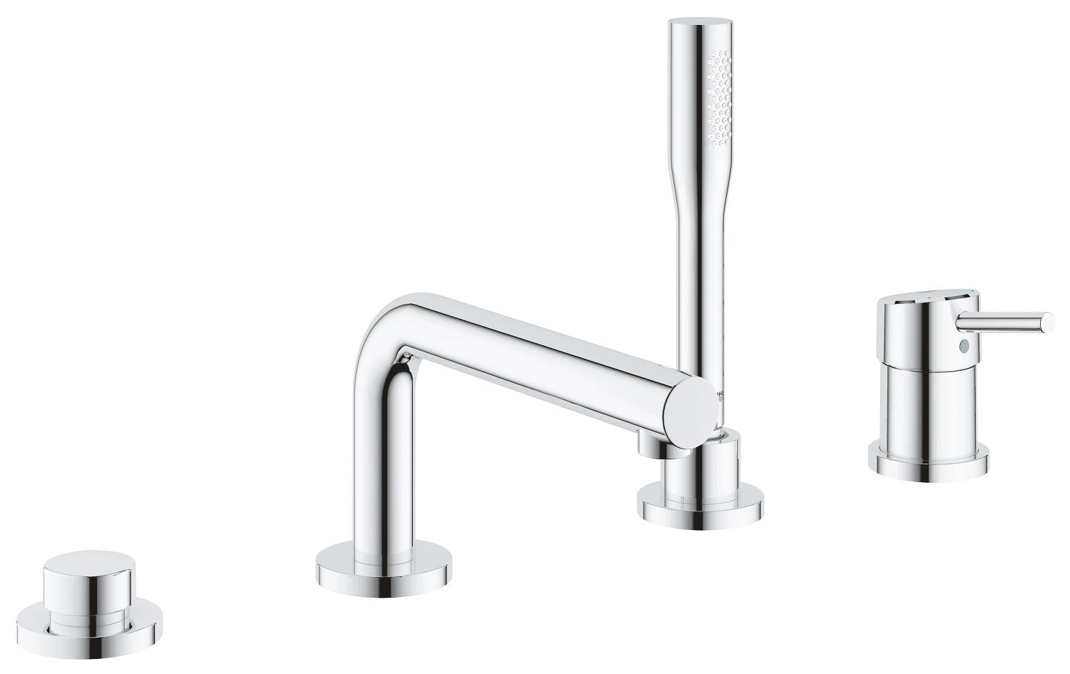 Grohe Concetto Dört Delikli Ankastre Küvet Bataryası (Sıva Üstü Grubu) - GROHE 19576002