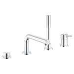Grohe Concetto Dört Delikli Ankastre Küvet Bataryası (Sıva Üstü Grubu) - alternatif görünüm - GROHE 19576002