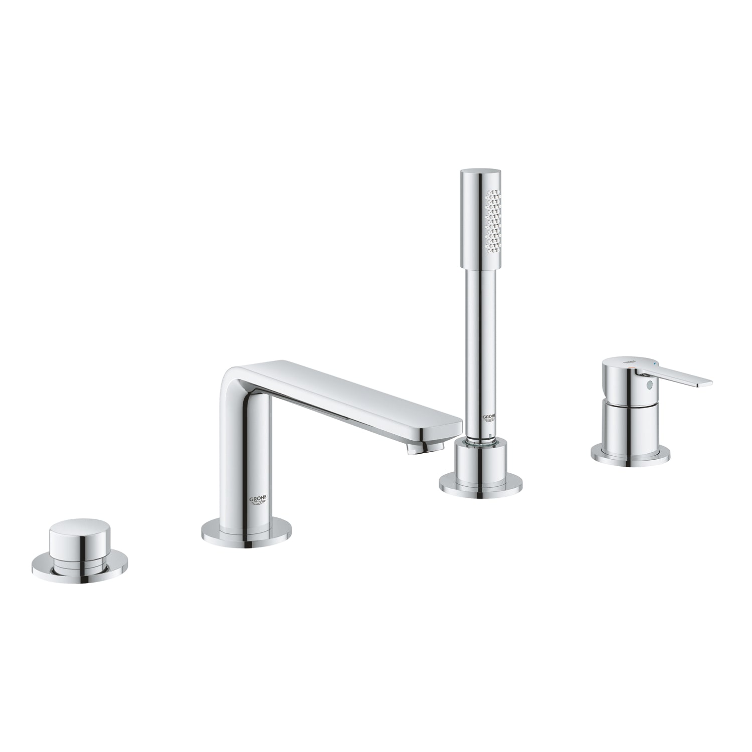 Grohe Lineare Dört Delikli Ankastre Küvet Bataryası (Sıva Üstü Grubu) - alternatif görünüm - GROHE 19577001