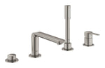 Grohe Lineare Dört Delikli Ankastre Küvet Bataryası (Sıva Üstü Grubu), Paslanmaz Çelik - GROHE 19577DC1
