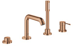 Grohe Essence 4 Delikli Küvet Bataryası (Sıva Üstü Grubu), Bakır - GROHE 19578DA1