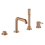 Grohe Essence 4 Delikli Küvet Bataryası (Sıva Üstü Grubu), Bakır - alternatif görünüm - GROHE 19578DA1