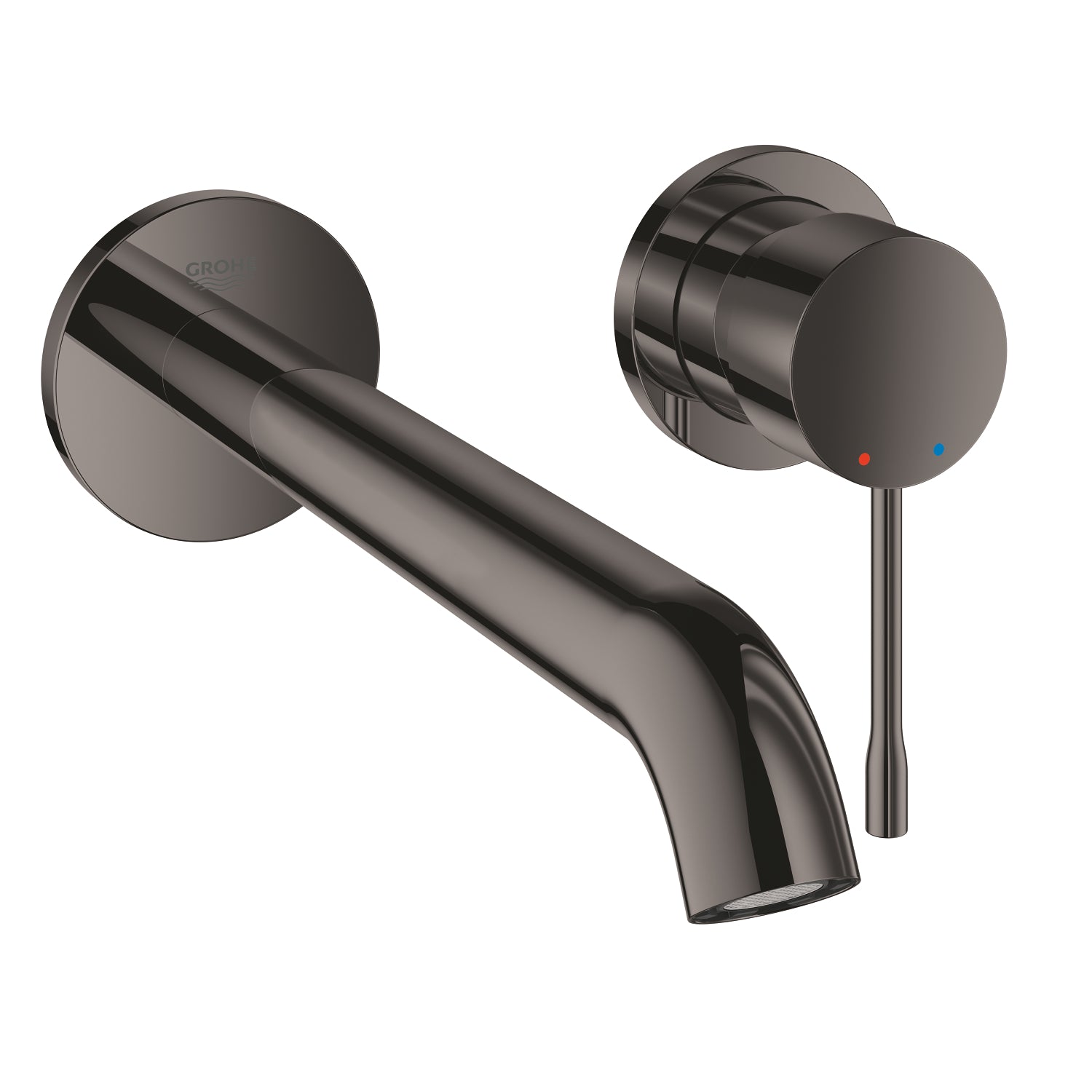 Grohe Essence New Duvardan Ankastre Lavabo Bataryası (Sıva Üstü Grubu), Sert Grafit - alternatif görünüm - GROHE 19967A01