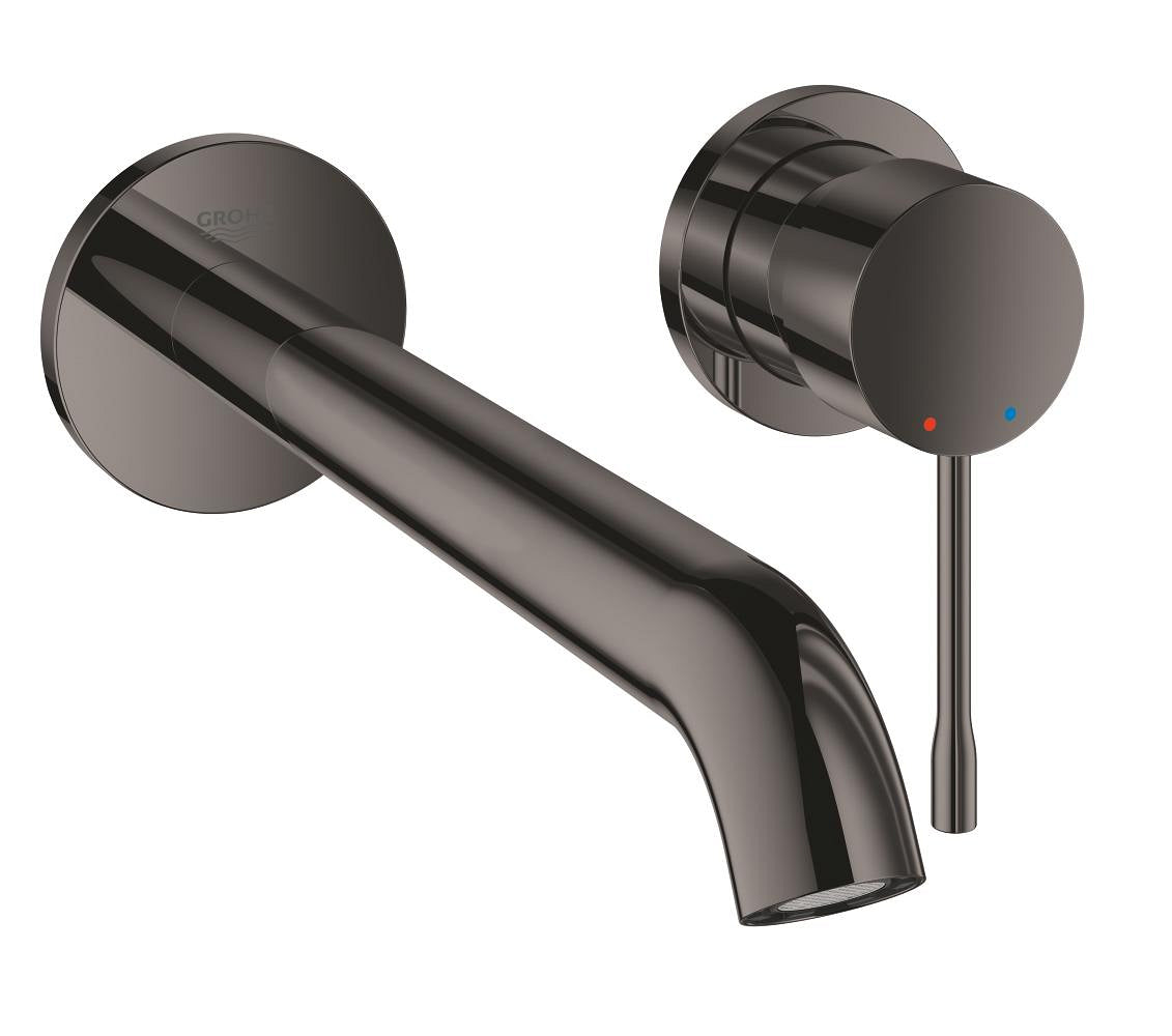 Grohe Essence New Duvardan Ankastre Lavabo Bataryası (Sıva Üstü Grubu), Sert Grafit - GROHE 19967A01