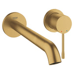 Grohe Essence Duvardan Ankastre Lavabo Bataryası L-Boyut (Sıva Üstü Grubu), Fırçalı Altın - alternatif görünüm - GROHE 19967GN1