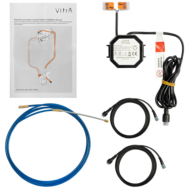 Vitra Temassız kumanda paneli sıva altı elektrik seti (alçıpan duvarlar için)