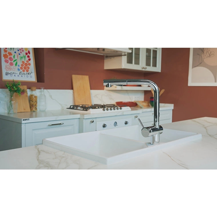 VitrA Sense Hybrid Spiralli Eviye Bataryası (Elektrikli)