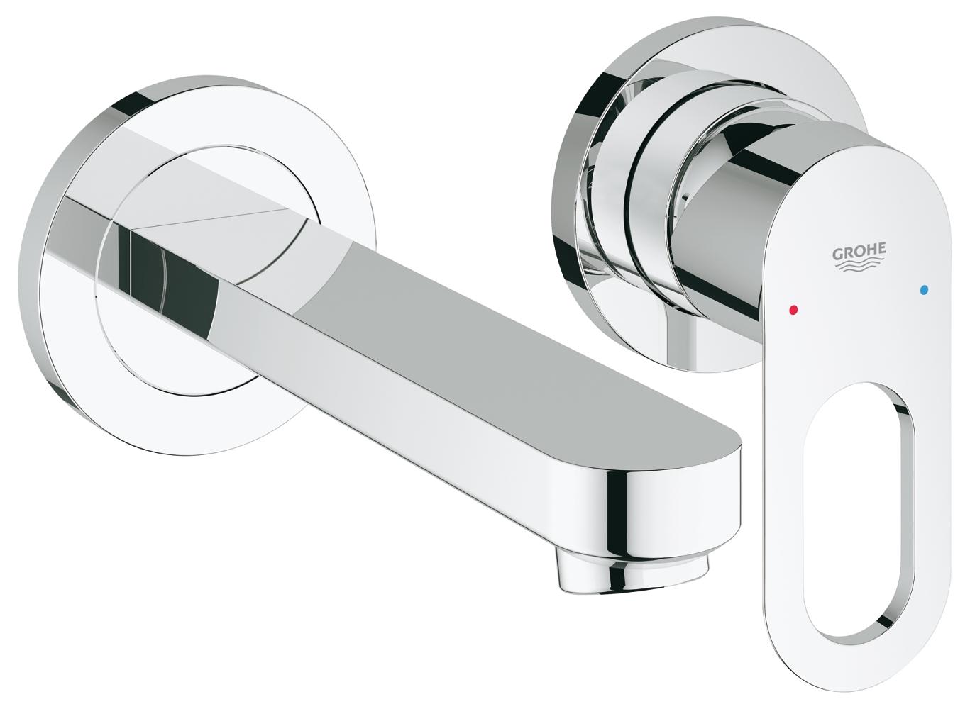 Grohe BauLoop İki Delikli Ankastre Lavabo Bataryası (Sıva Üstü Grubu) - GROHE 20289000