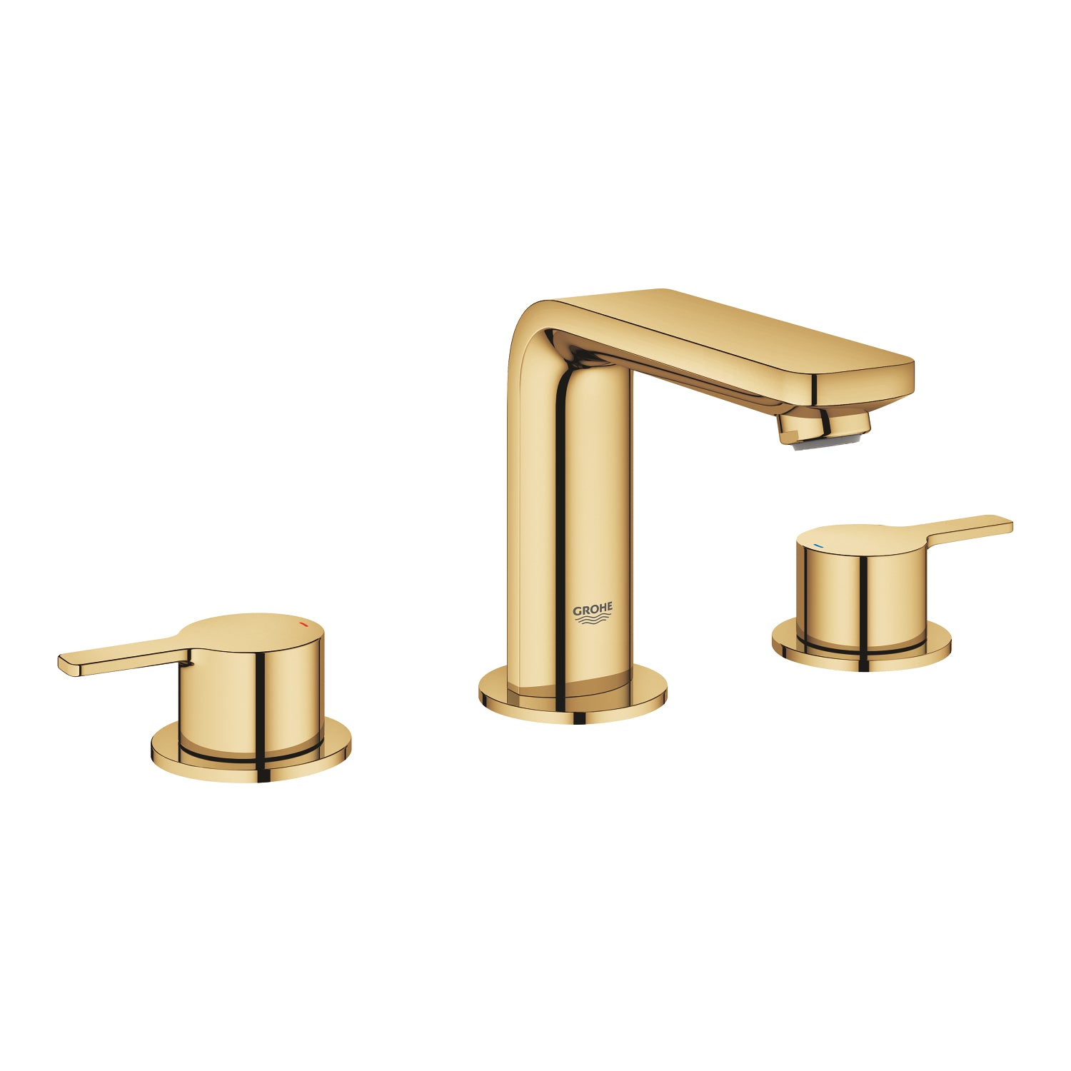 Grohe Lineare 3 Delikli Ankastre Lavabo Bataryası, Sifon Kumandalı, Altın - alternatif görünüm - GROHE 20304GL1