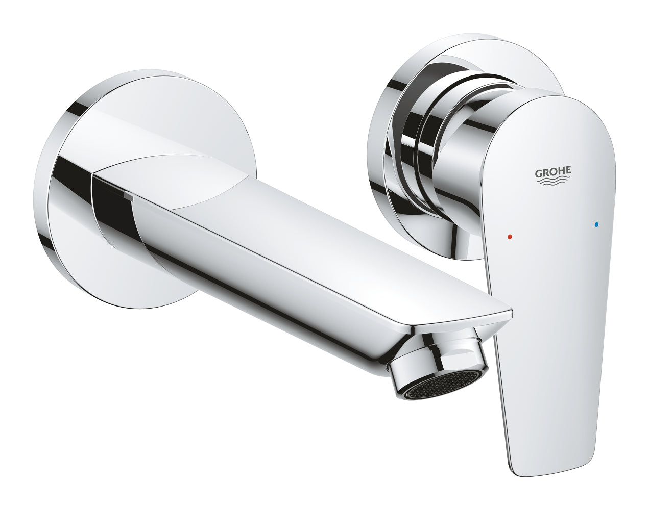 Grohe BauEdge İki Delikli Ankastre Lavabo Bataryası (M Boy) - GROHE 20474001