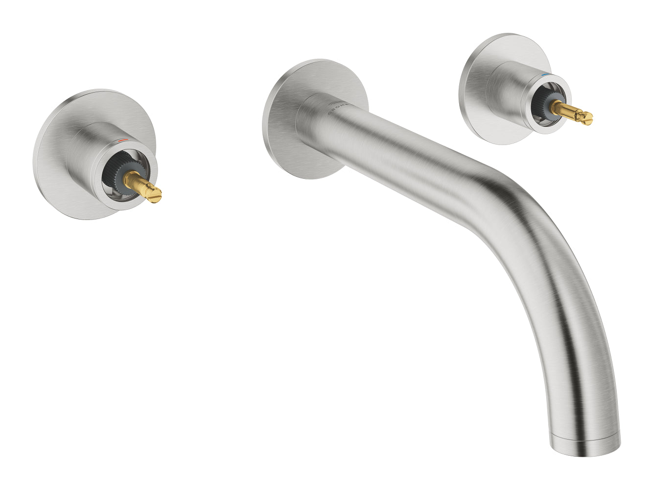 Grohe Atrio Private Collection 3 Delikli Ankastre Lavabo Bataryası (Sıva Üstü Grubu) Paslanmaz Çelik - GROHE 20587DC0