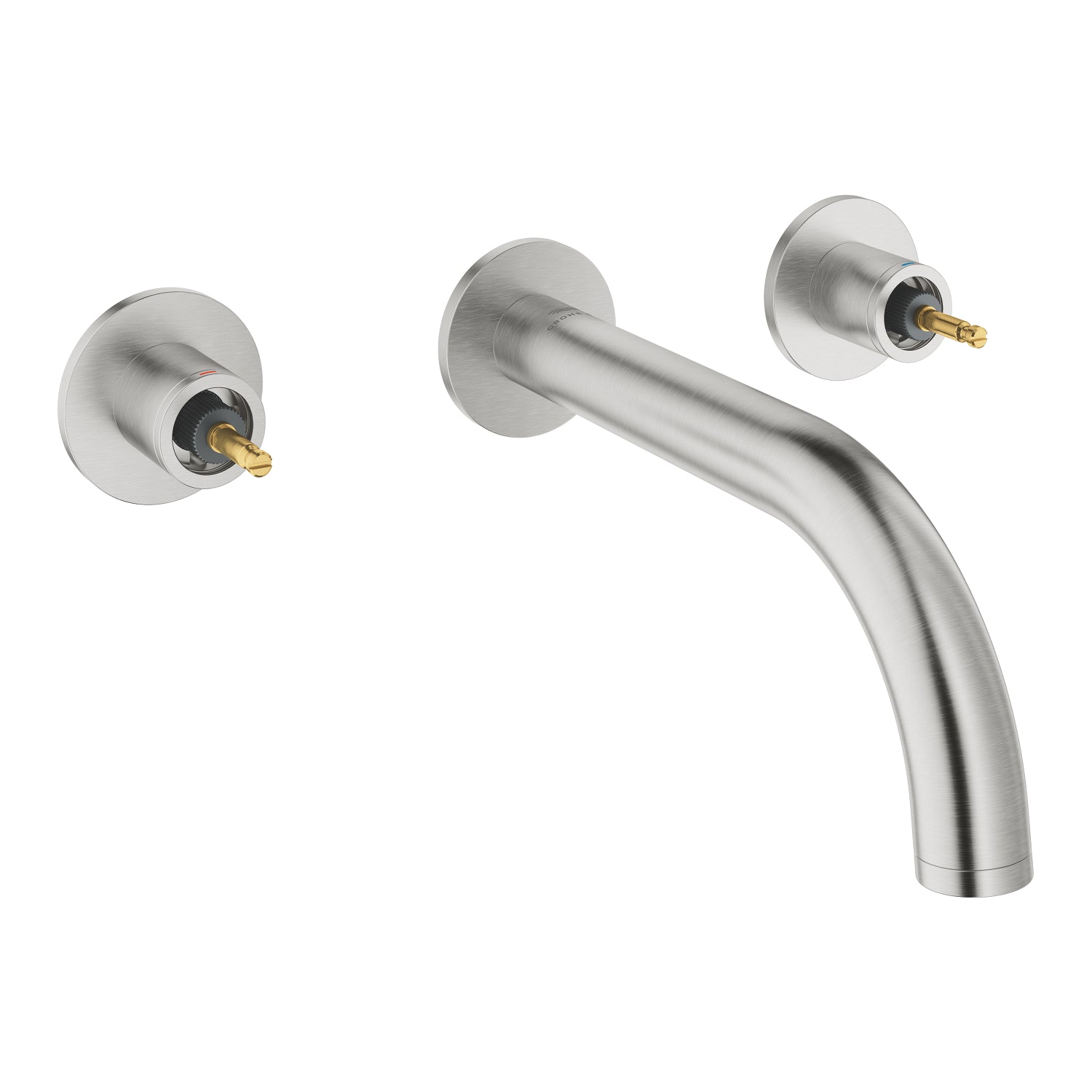 Grohe Atrio Private Collection 3 Delikli Ankastre Lavabo Bataryası (Sıva Üstü Grubu) Paslanmaz Çelik - alternatif görünüm - GROHE 20587DC0
