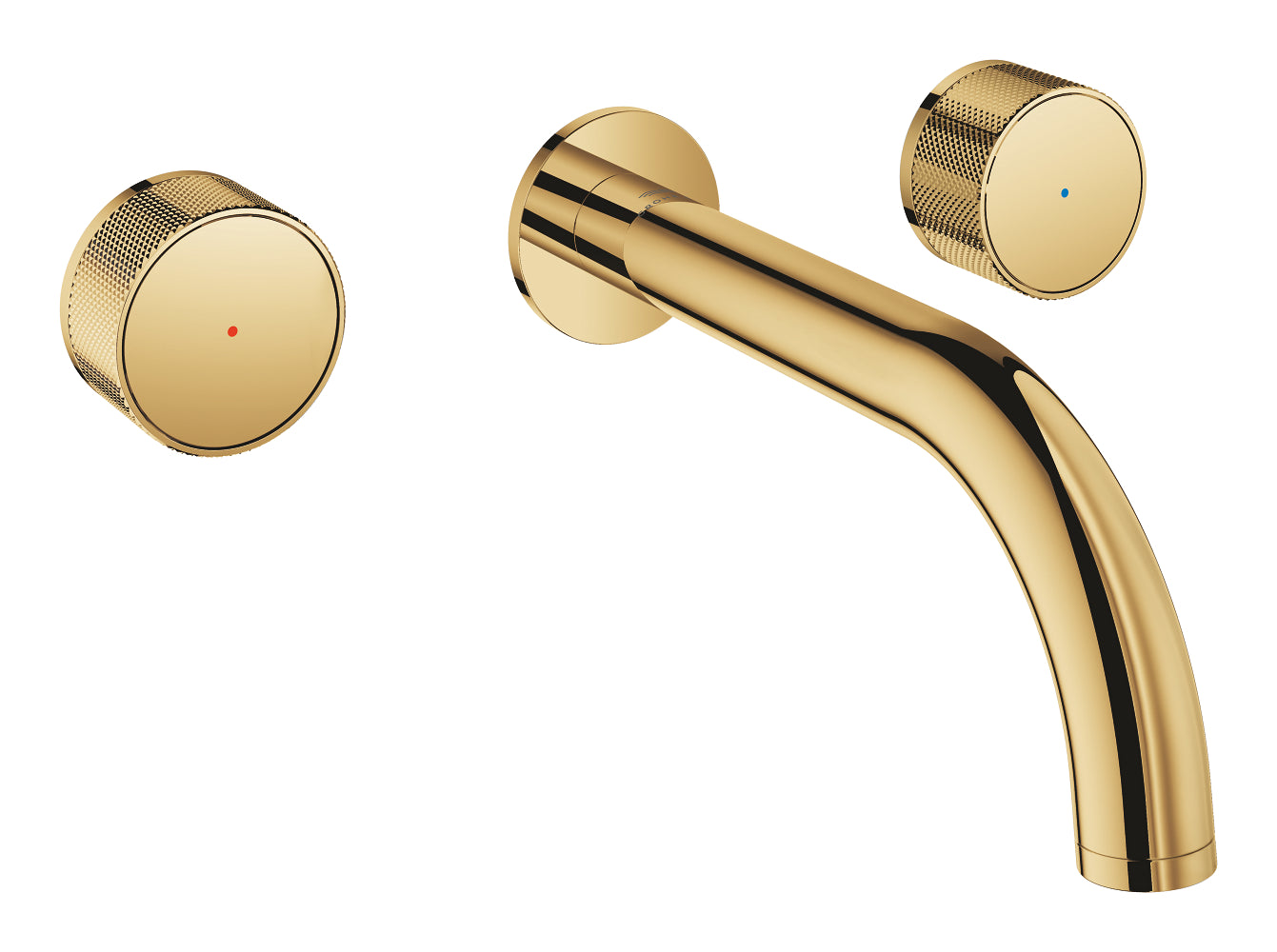 Grohe Atrio Private Collection 3 Delikli Ankastre Lavabo Bataryası (Sıva Üstü Grubu) Altın - GROHE 20589GL0