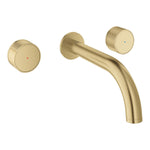 Grohe Atrio Private Collection 3 Delikli Ankastre Lavabo Bataryası (Sıva Üstü Grubu) Fırçalı Altın - alternatif görünüm - GROHE 20589GN0