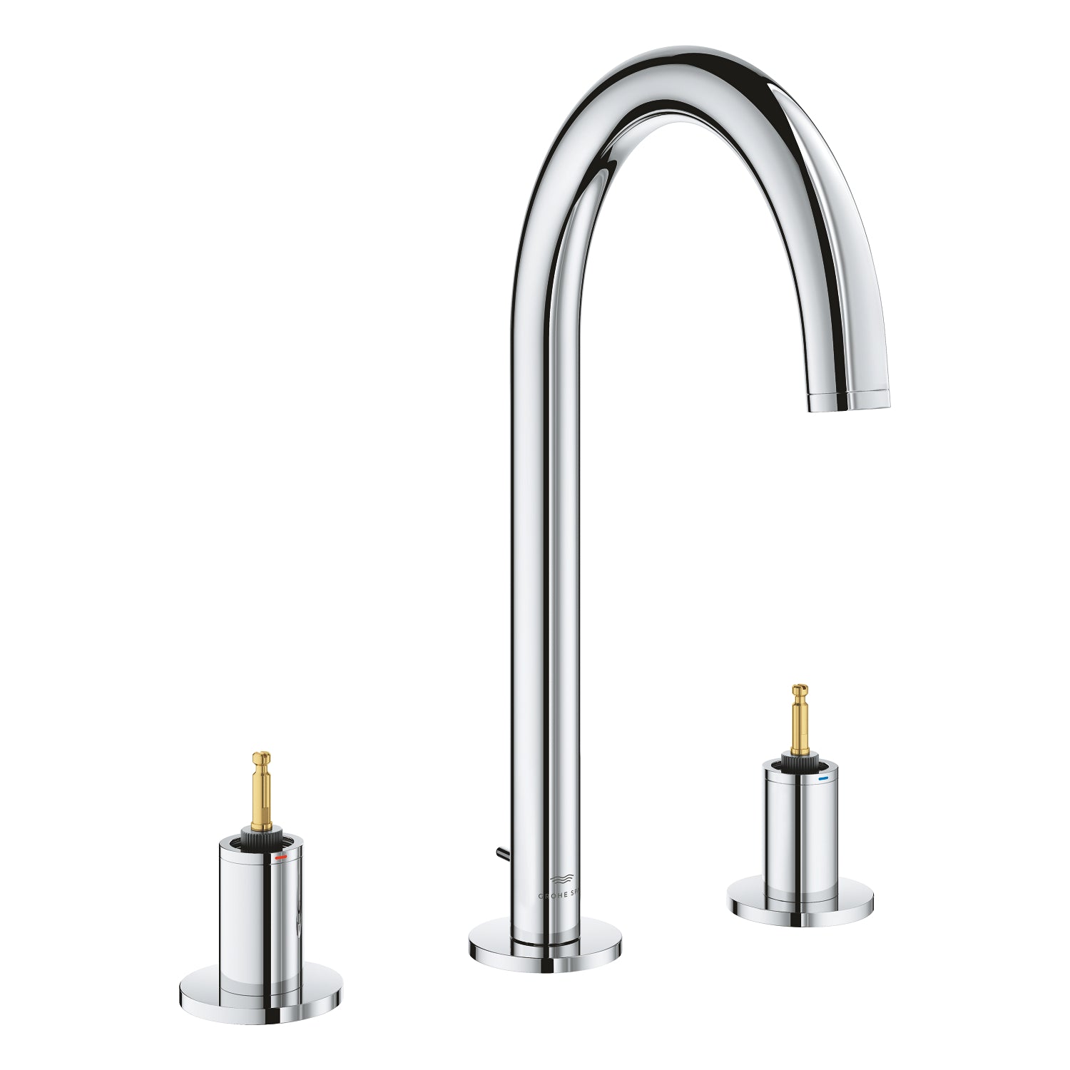 Grohe Atrio Private Collection 3 Delikli Ankastre Sifon Kumandalı Lavabo Bataryası (L-Boy) - alternatif görünüm - GROHE 20593000