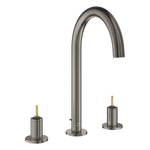Grohe Atrio Private Collection 3 Delikli Ankastre Sifon Kumandalı Lavabo Bataryası (L-Boy), Fırçalı Sert Grafit - alternatif görünüm - GROHE 20593AL0