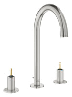 Grohe Atrio Private Collection 3 Delikli Ankastre Sifon Kumandalı Lavabo Bataryası (L-Boy), Paslanmaz Çelik - GROHE 20593DC0