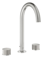 Grohe Atrio Private Collection 3 Delikli Ankastre Lavabo Bataryası, Sifon Kumandalı (L-Boy), Paslanmaz Çelik - GROHE 20595DC0