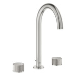Grohe Atrio Private Collection 3 Delikli Ankastre Lavabo Bataryası, Sifon Kumandalı (L-Boy), Paslanmaz Çelik - alternatif görünüm - GROHE 20595DC0