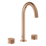 Grohe Atrio Private Collection 3 Delikli Ankastre Lavabo Bataryası, Sifon Kumandalı (L-Boy), Fırçalı Bakır - alternatif görünüm - GROHE 20595DL0